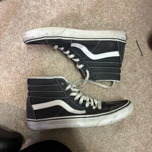 Grey High Top Vans
